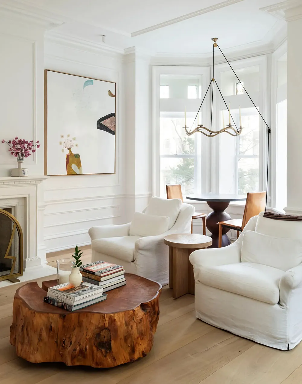 Uroczy taunhaus w Brooklynie, w którym panuje biały kolor - Gallery image 6