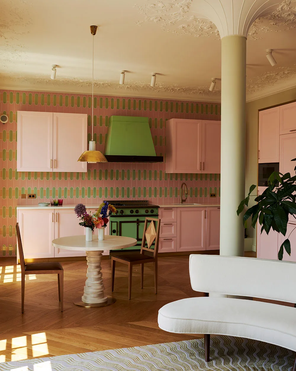 Экстраординарный интерьер современной квартиры в Париже - Gallery image 2