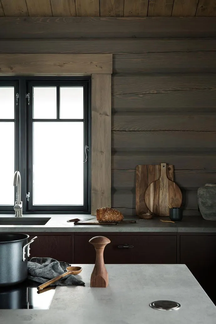 Style et cosy chalet de montagne dans une gamme atténuée en Norvège - Gallery image 6