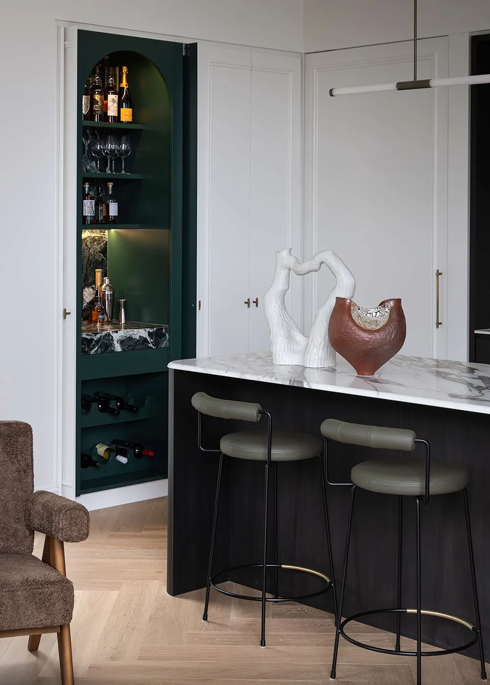 Líneas limpias y decoración elegante: casa moderna en Sídney - Gallery image 11