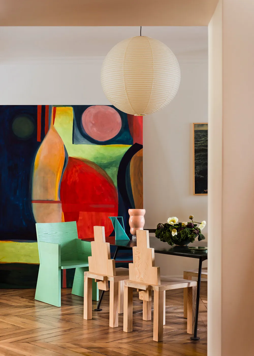 Когда каждый предмет — искусство: квартира молодой семьи в Париже - Gallery image 5