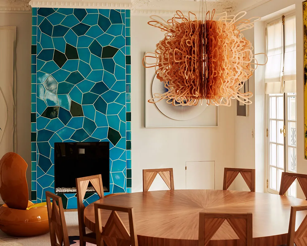 Экстраординарный интерьер современной квартиры в Париже - Gallery image 5