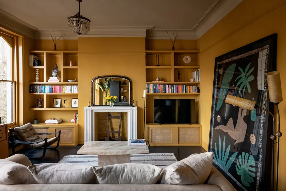 Hermosa tonalidad amarilla en el diseño de una casa victoriana en Londres - Gallery image 6