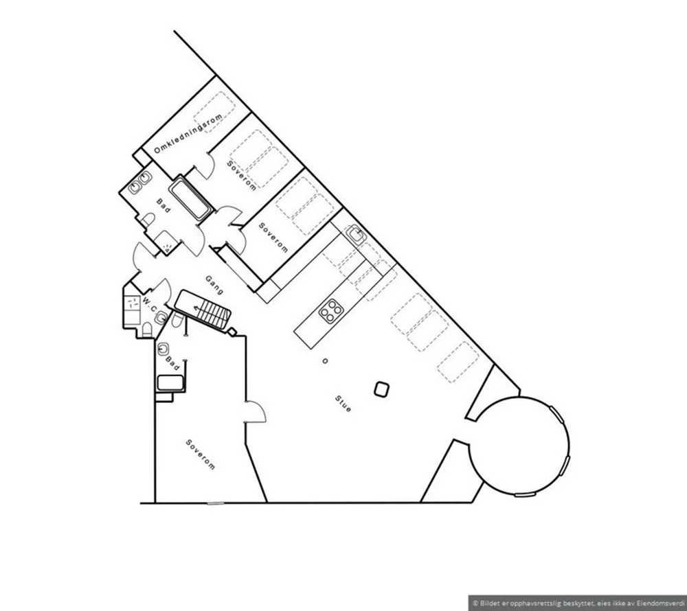 Style de vie sous le toit : appartement à Oslo - Gallery image 23