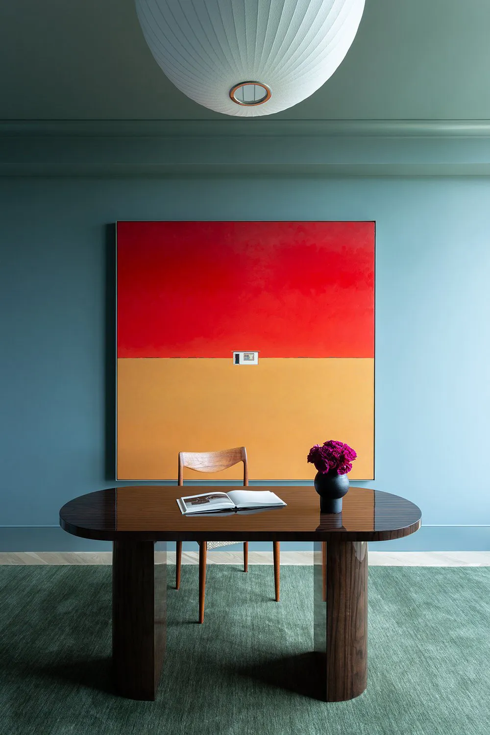 Couleurs fraîches et décoration tendance dans le design d'appartement à Las Vegas - Gallery image 13