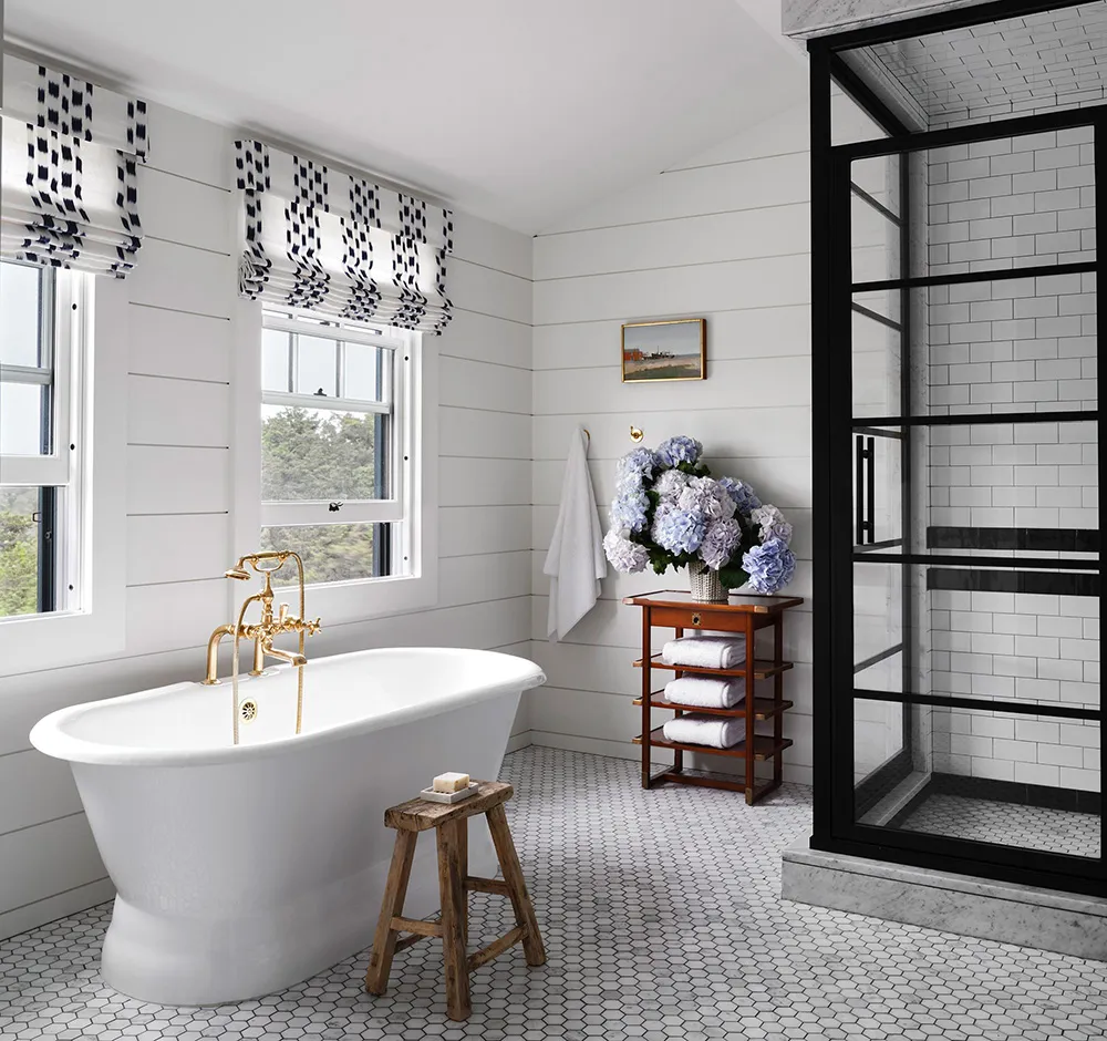 Stylish Paints in the Design of a Country House of the American Ambassador on Nantucket Island - Gallery image 16