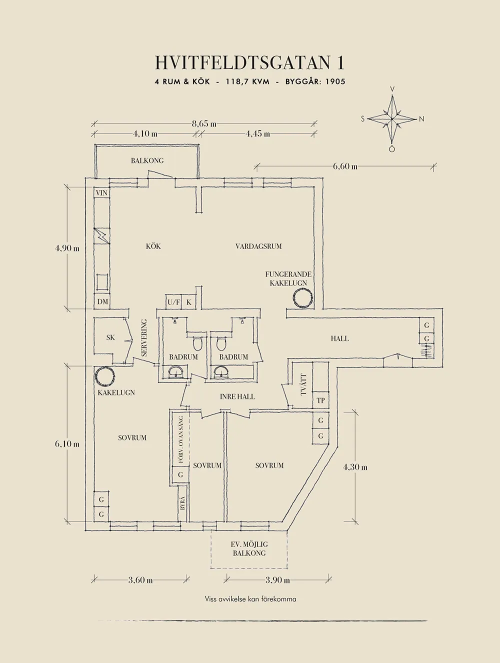 Ruhiger skandinavischer Interior mit Blick auf den Hafen - Gallery image 29