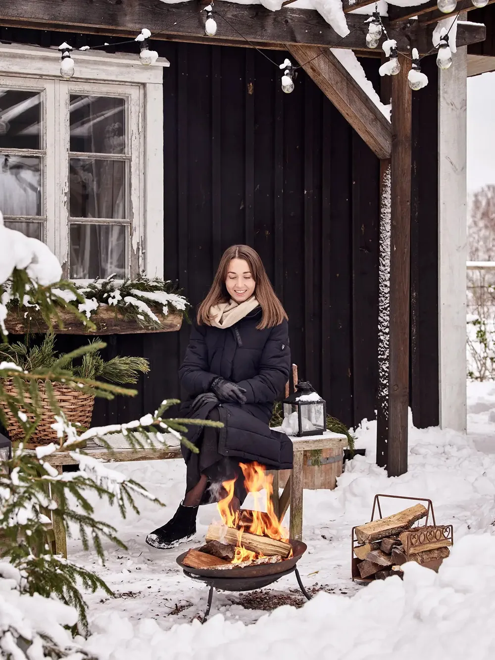 Чудесный зимний коттедж молодой семьи в Швеции - Gallery image 1