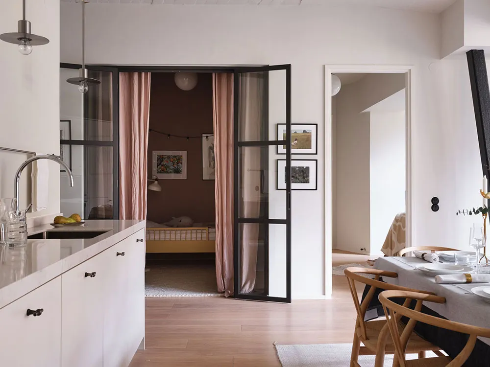 Loft suédois avec intérieurs élégants et sobres (85 m²) - Gallery image 9