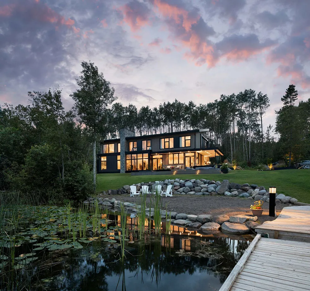 Великолепный современный домик у озера в Канаде для семьи хоккеиста - Gallery image 12