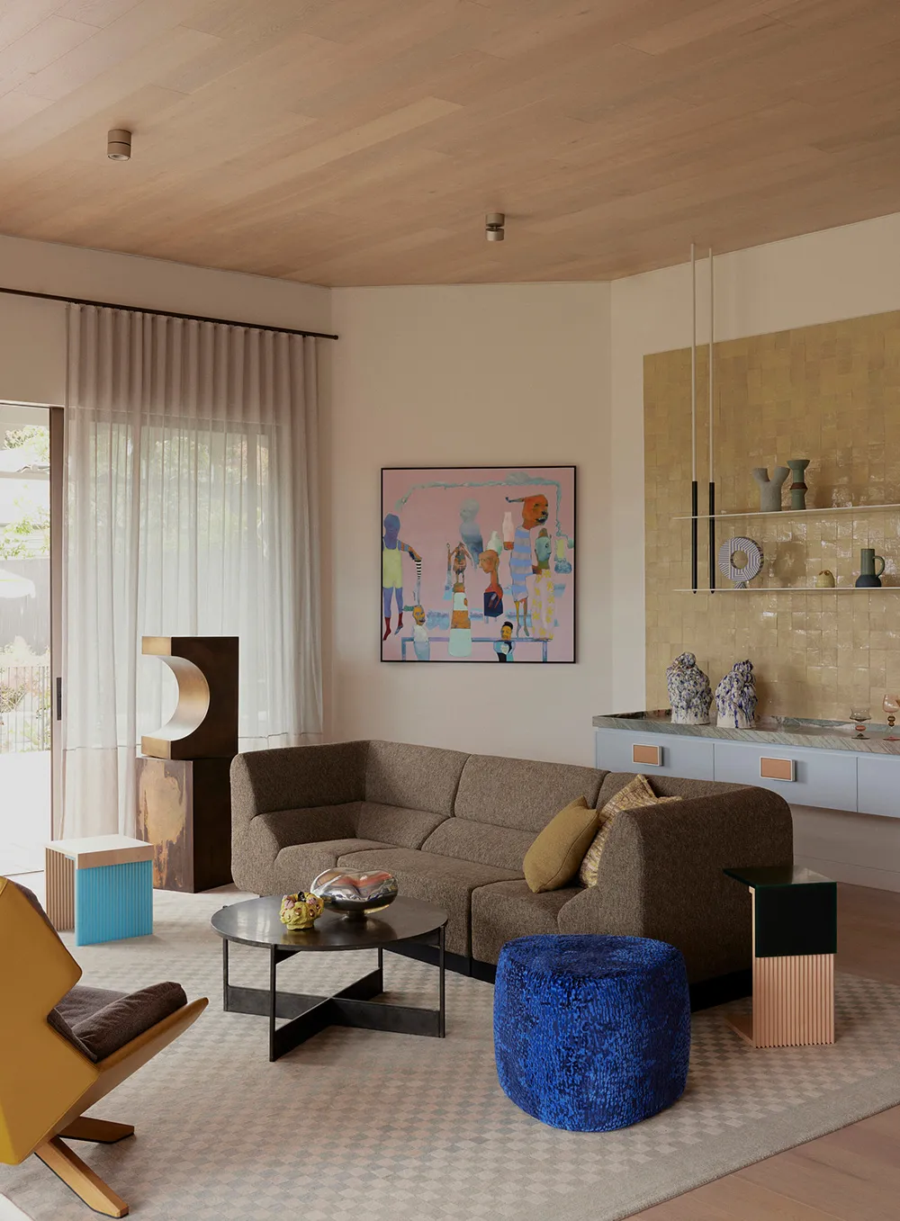 Spielerische Akzente der 70er Jahre in einem modernisierten Design des historischen Hauses in Melbourne - Gallery image 2