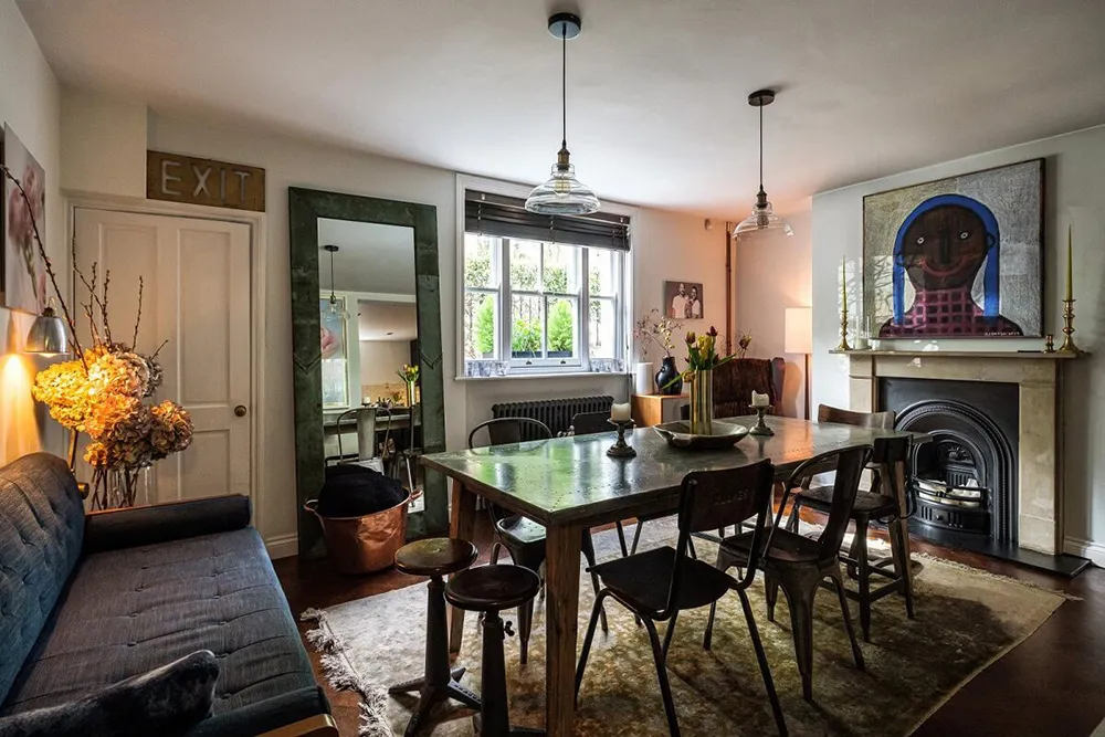 Stilvolle dunkle Interieurs eines victorianischen Hauses in London - 11