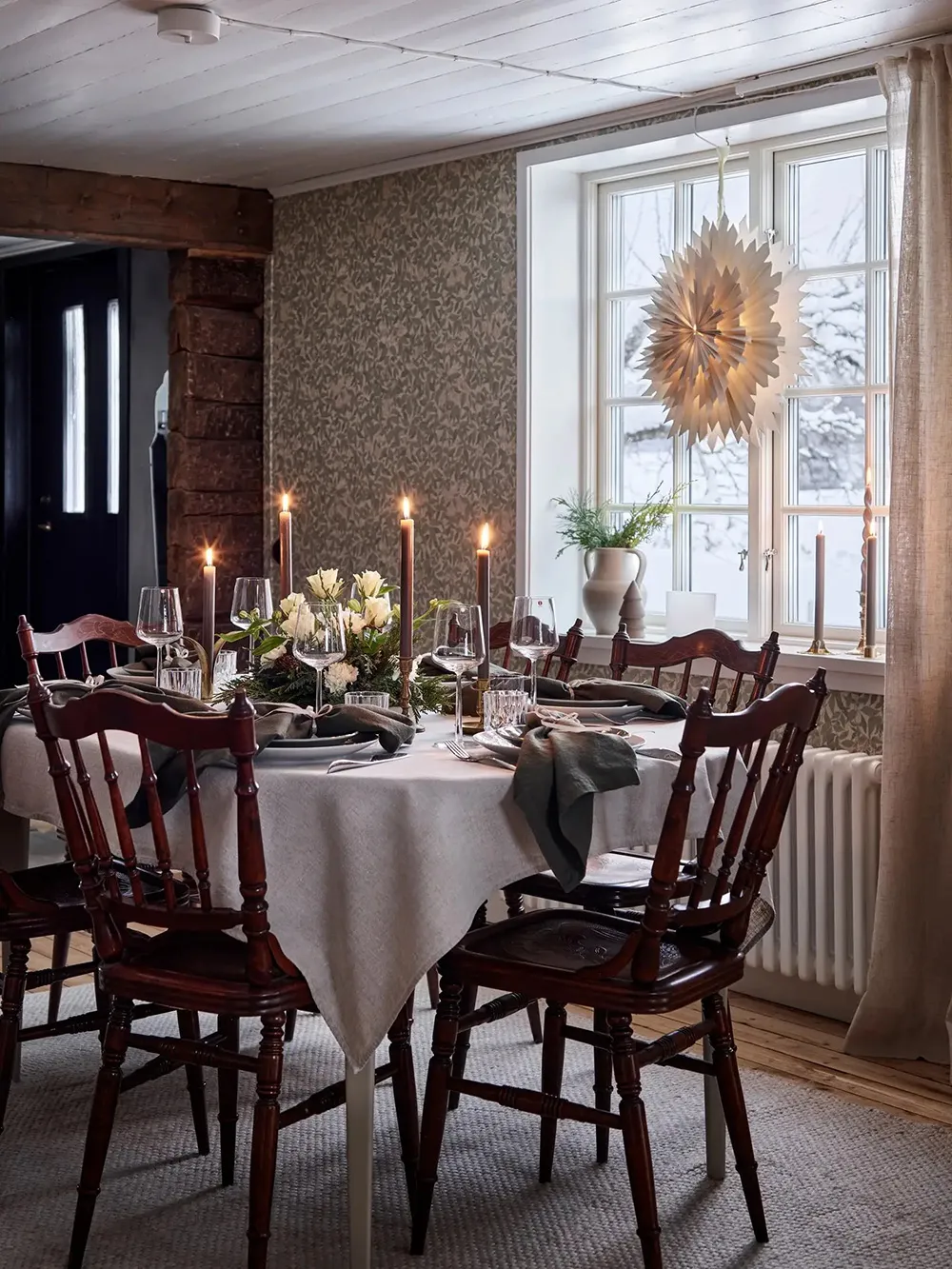 Чудесный зимний коттедж молодой семьи в Швеции - Gallery image 4