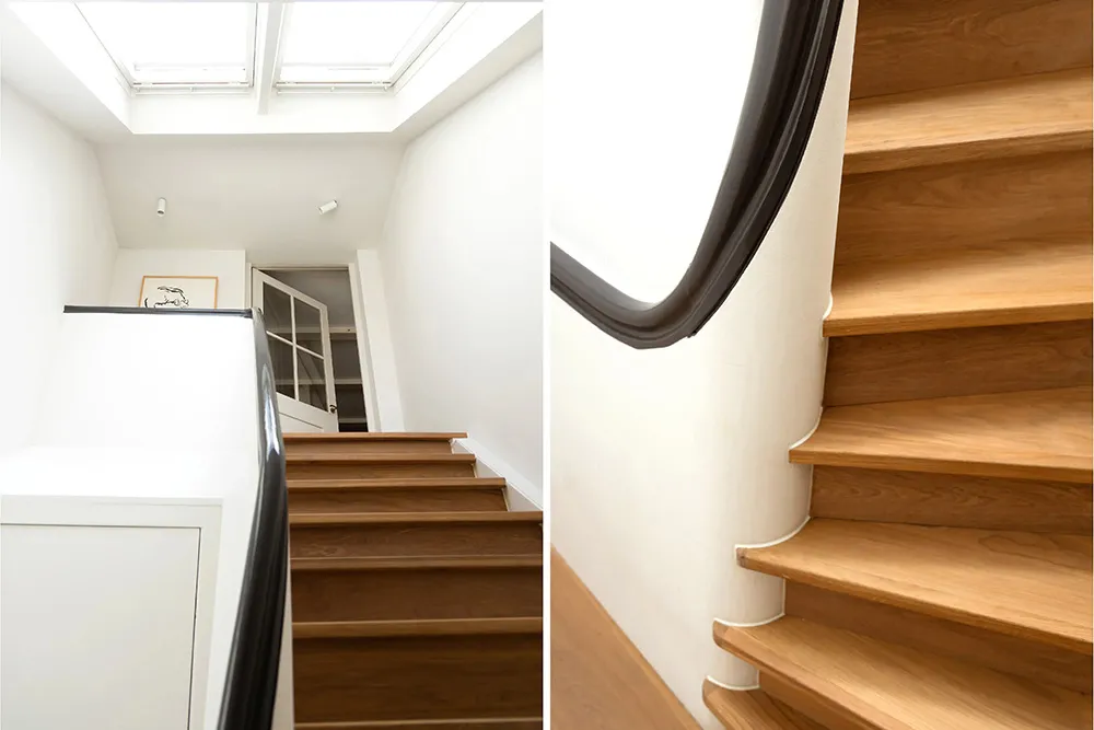 Очарование старинной мансарди та стильний дизайн: квартира з видом на канал у Амстердамі - Gallery image 13