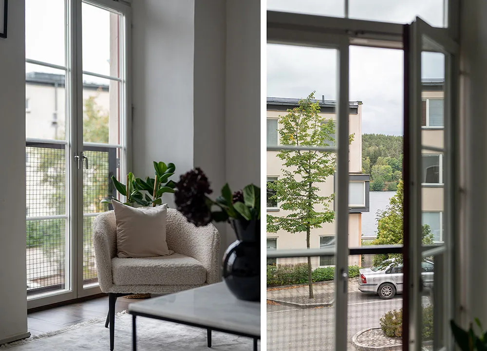 Style sobre et inspirant : loft dans un ancien bâtiment de fabrique à Stockholm (79 m²) - Gallery image 6