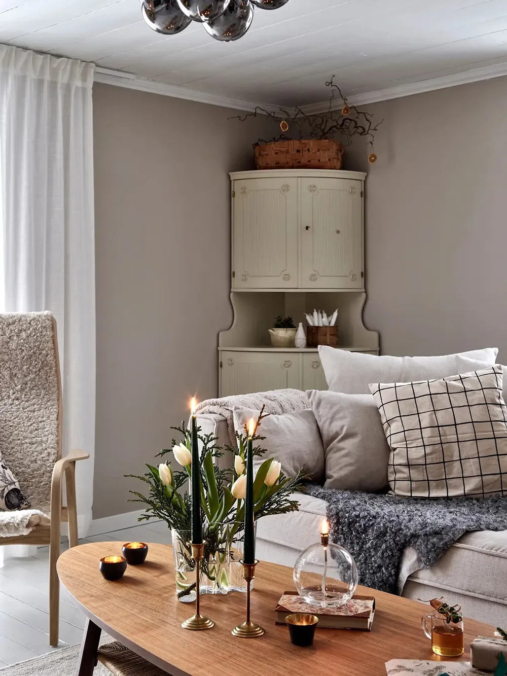 Чудесный зимний коттедж молодой семьи в Швеции - Gallery image 6