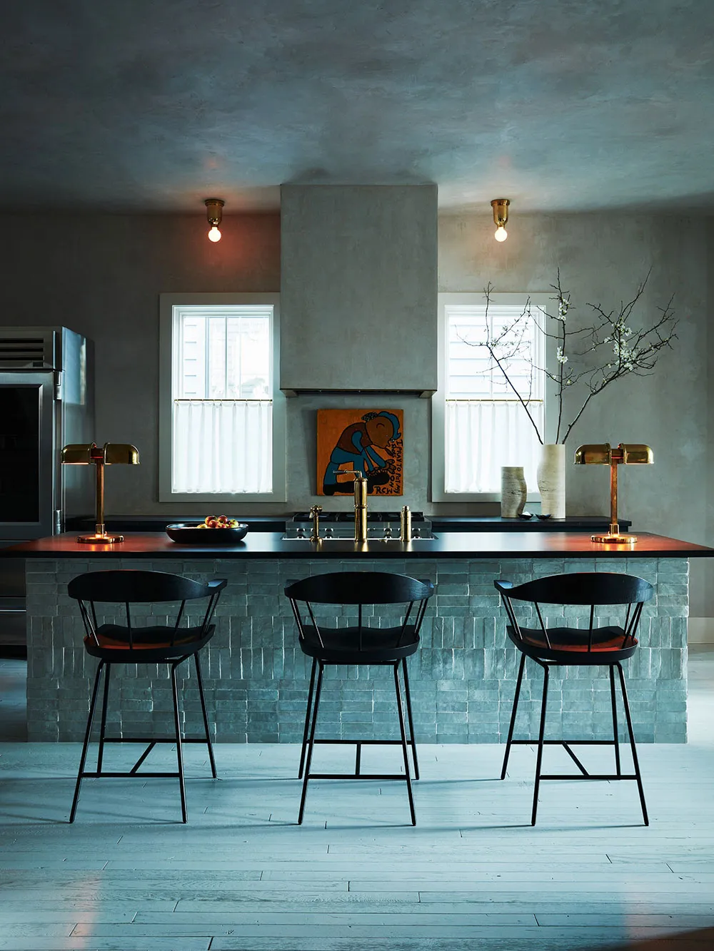 Стильные оттенки синего в дизайне небольшого коттеджа в США - Gallery image 3