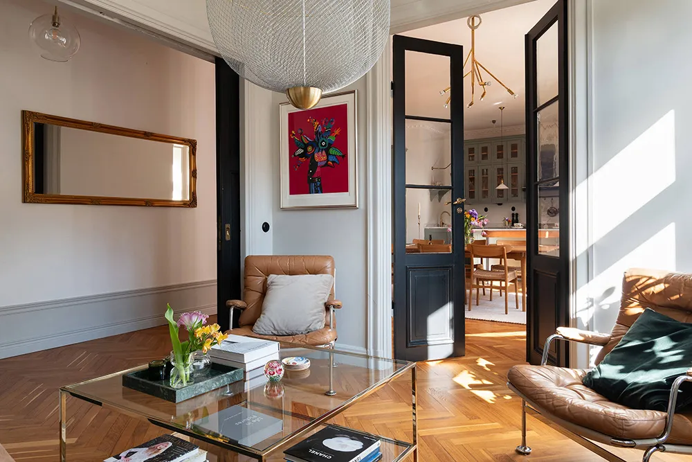 Elegancka szkocka apartament w miękkim dnia świetle - Gallery image 12