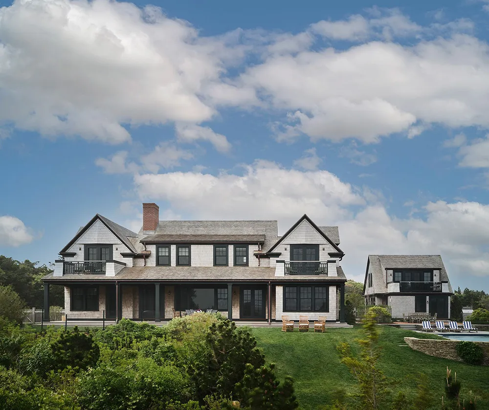 Stylish Paints in the Design of a Country House of the American Ambassador on Nantucket Island - Gallery image 21
