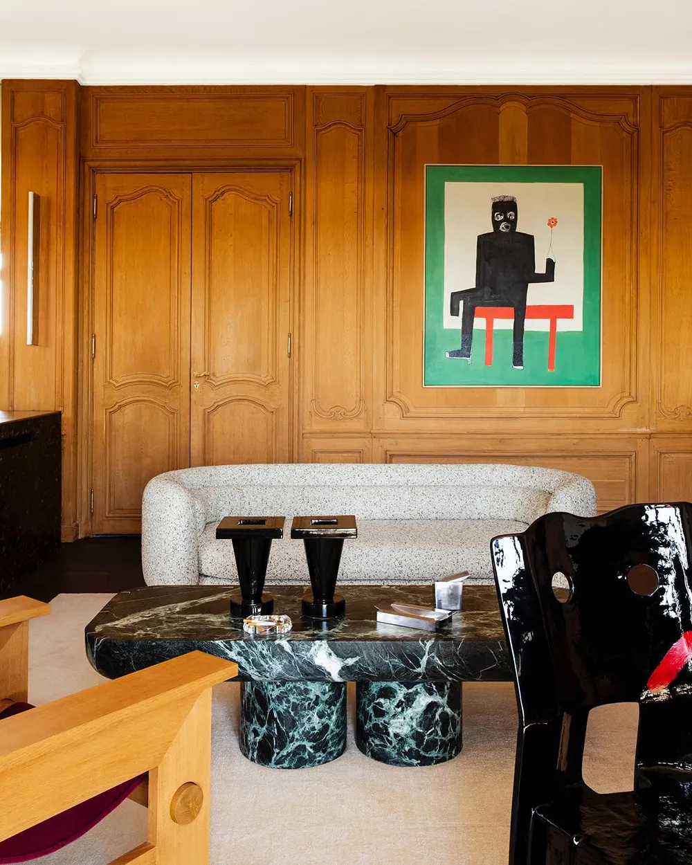 美しいパリの折衷主義:ブーローニュの森近くにあるアパート - Gallery image 1