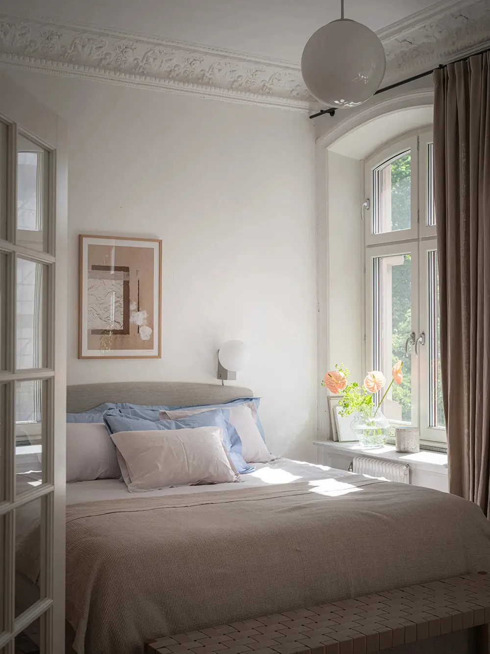 Petite appartement à Gothenburg avec des plafonds hauts et une vue sur le parc (58 m²) - Gallery image 16