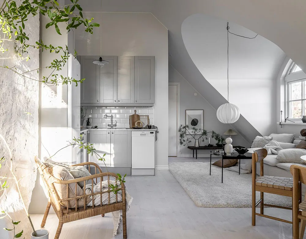 Чарівна невелика мансарда в Швеції (35 кв. м) - Gallery image 4