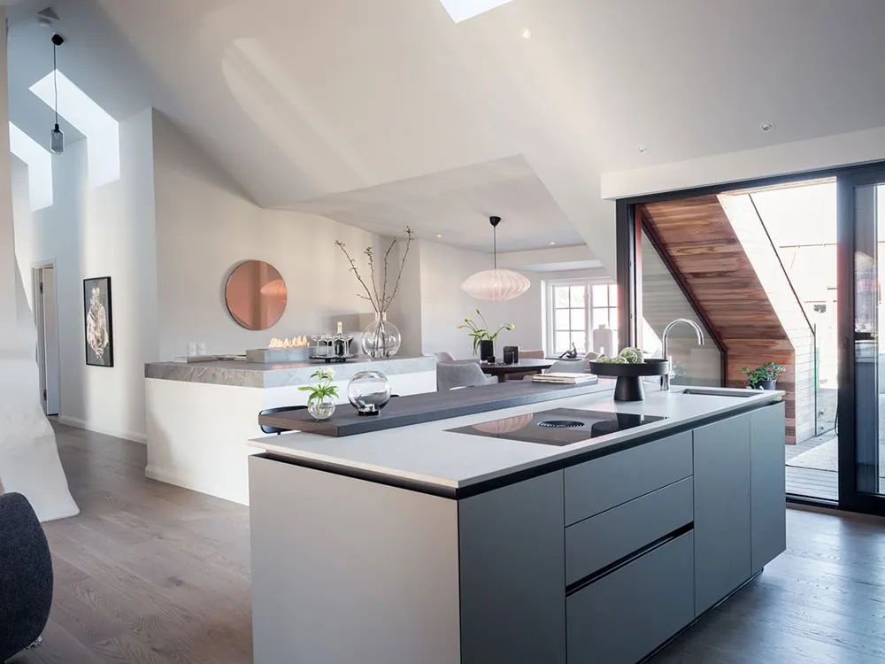 Heller Loft mit eleganter moderner Möbel in Stockholm - Gallery image 8