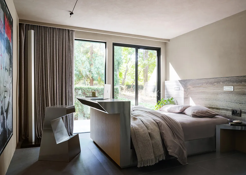 Необычный дом дизайнера в лесу на Лонг-Айленде - Gallery image 13