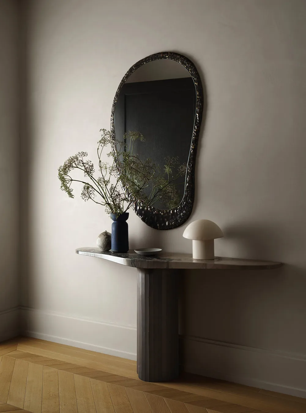 Effet et élégant intérieur noir et blanc à New York - Gallery image 5