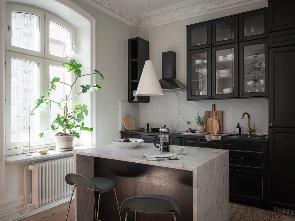 Petite appartement à Gothenburg avec des plafonds hauts et une vue sur le parc (58 m²) - Gallery image 8