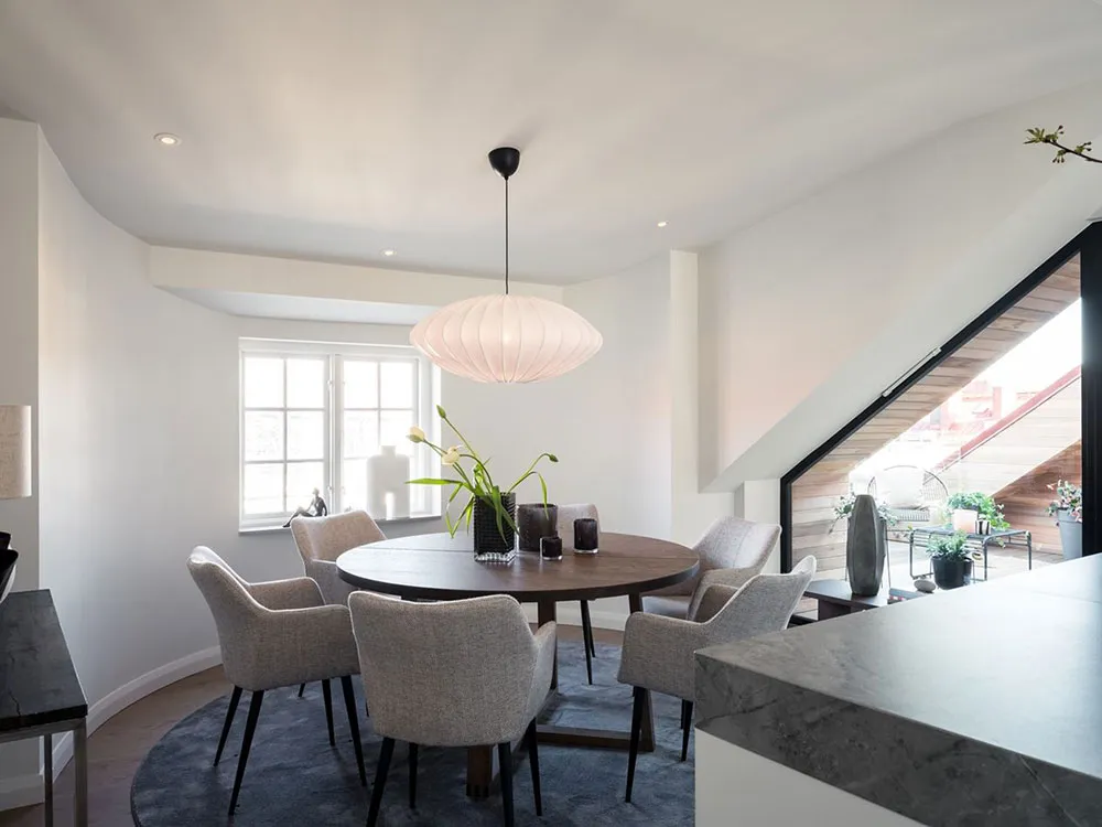 Heller Loft mit eleganter moderner Möbel in Stockholm - Gallery image 13