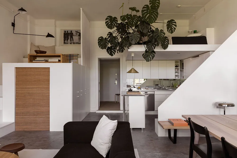 Светлый лофт в Стокгольме, который кажется больше, чем есть на самом деле - Gallery image 3