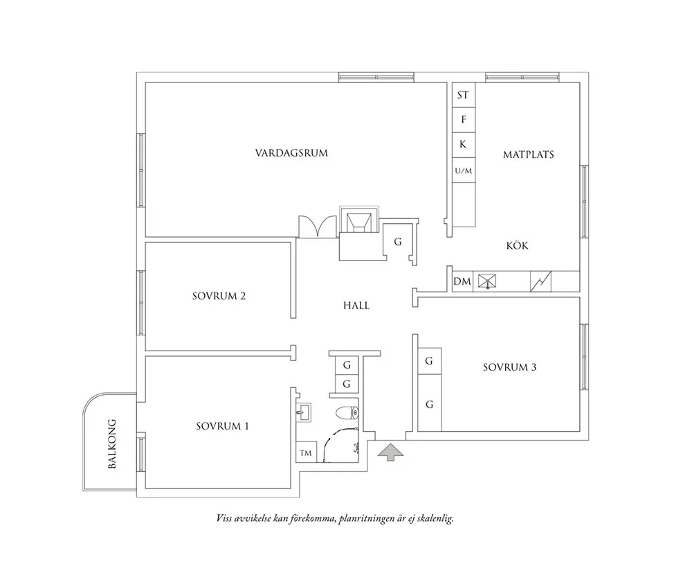 Appartement suédois cosy avec murs de café et mobilier vintage - Gallery image 17