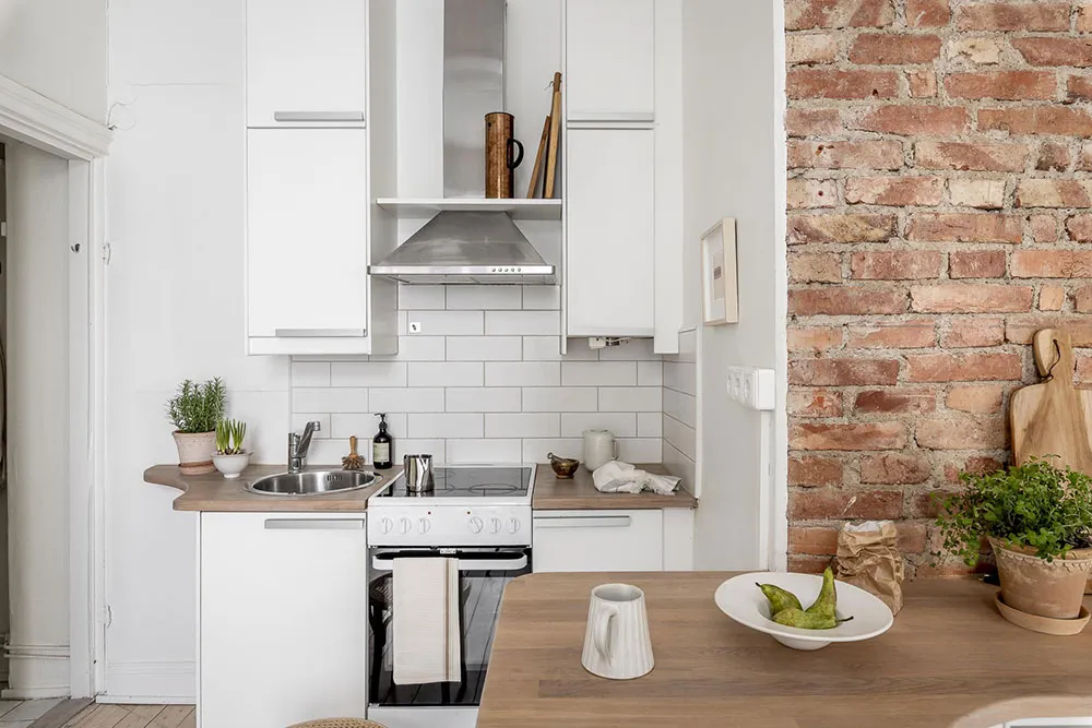 Kleine Wohnung in angenehmer Farbpalette mit praktischer Raumtrennung (35 qm) - Gallery image 21