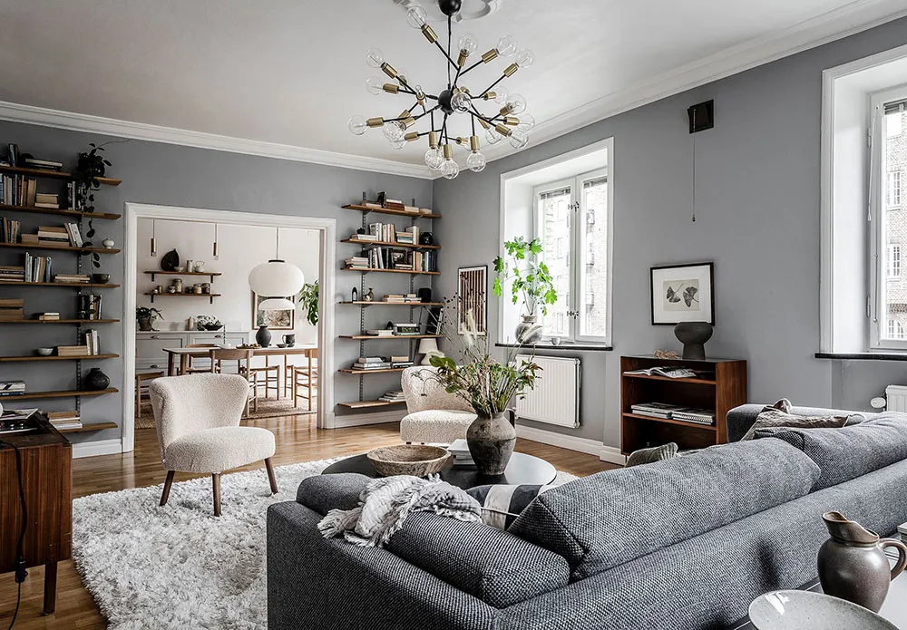 Gris que nunca saldrá de moda: apartamento escandinavo en gama monocromática - Gallery image 10