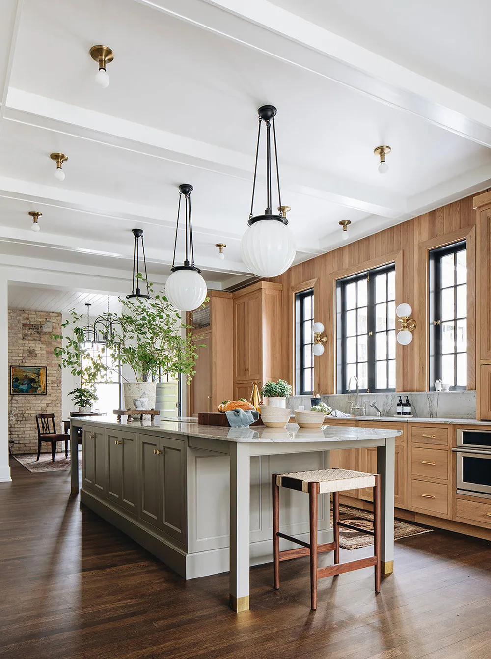 Magnifiques intérieurs d'une vaste résidence historique aux États-Unis - Gallery image 9