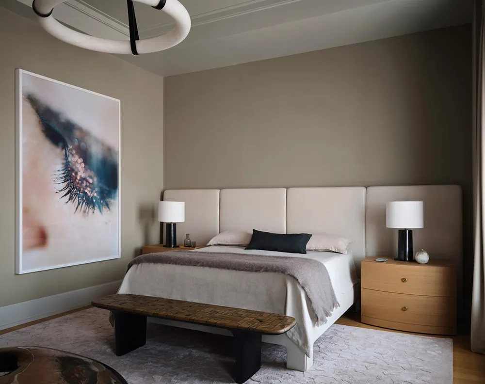 Effet et élégant intérieur noir et blanc à New York - Gallery image 4