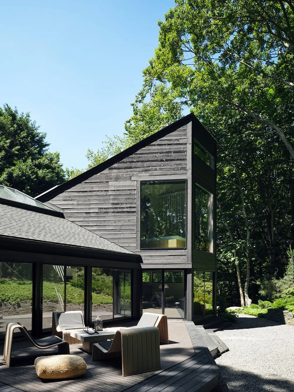 Необычный дом дизайнера в лесу на Лонг-Айленде - Gallery image 16