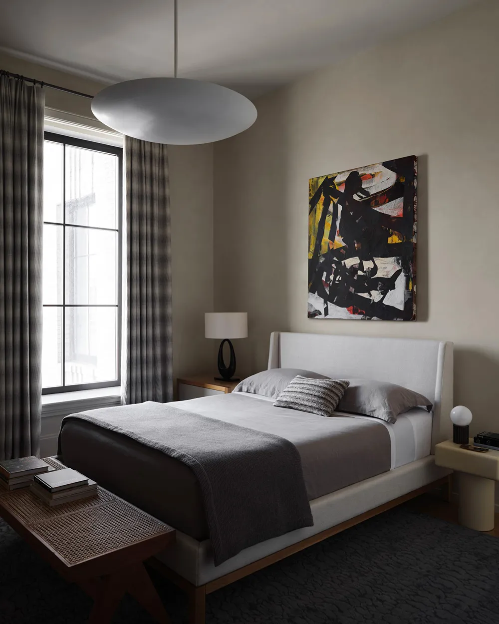 Effet et élégant intérieur noir et blanc à New York - Gallery image 7