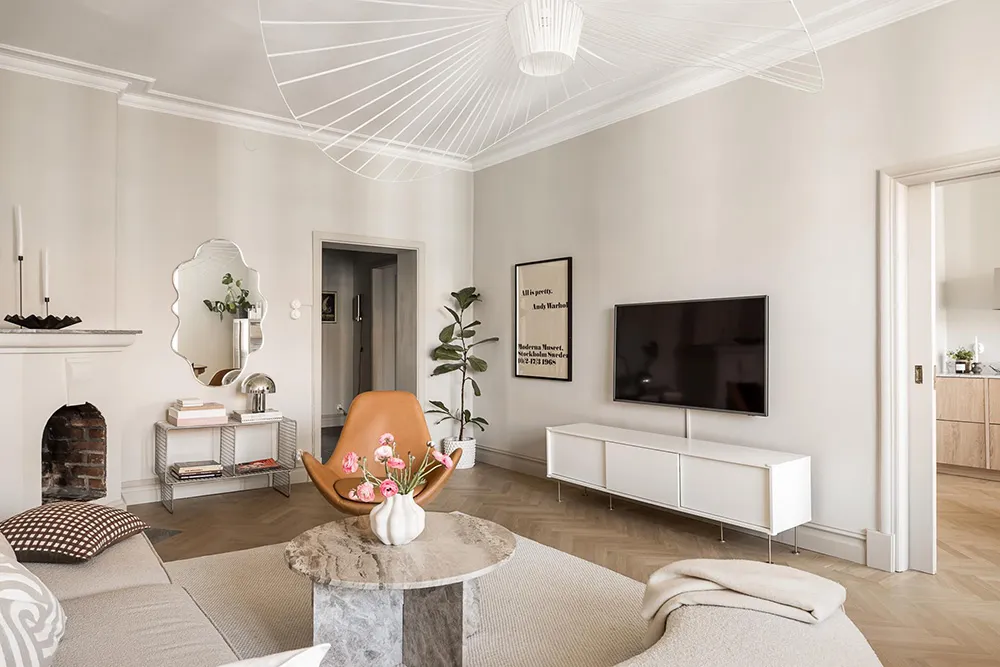 Стильный монохром для современной скандинавской квартиры - Gallery image 18