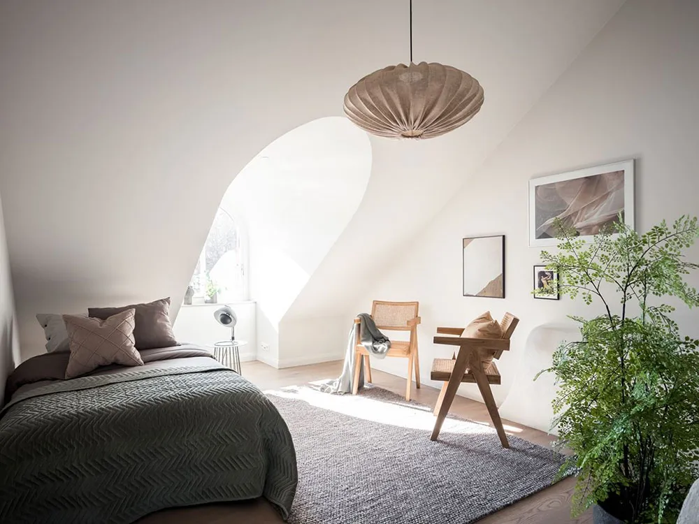 Heller Loft mit eleganter moderner Möbel in Stockholm - Gallery image 19