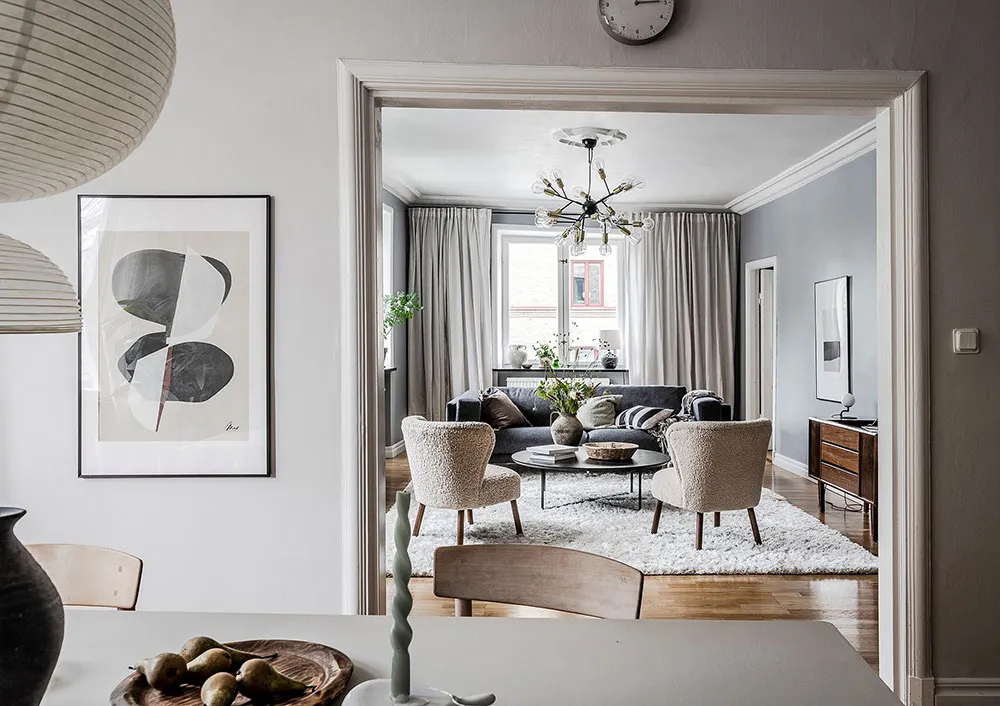 Gris que nunca saldrá de moda: apartamento escandinavo en gama monocromática - Gallery image 5