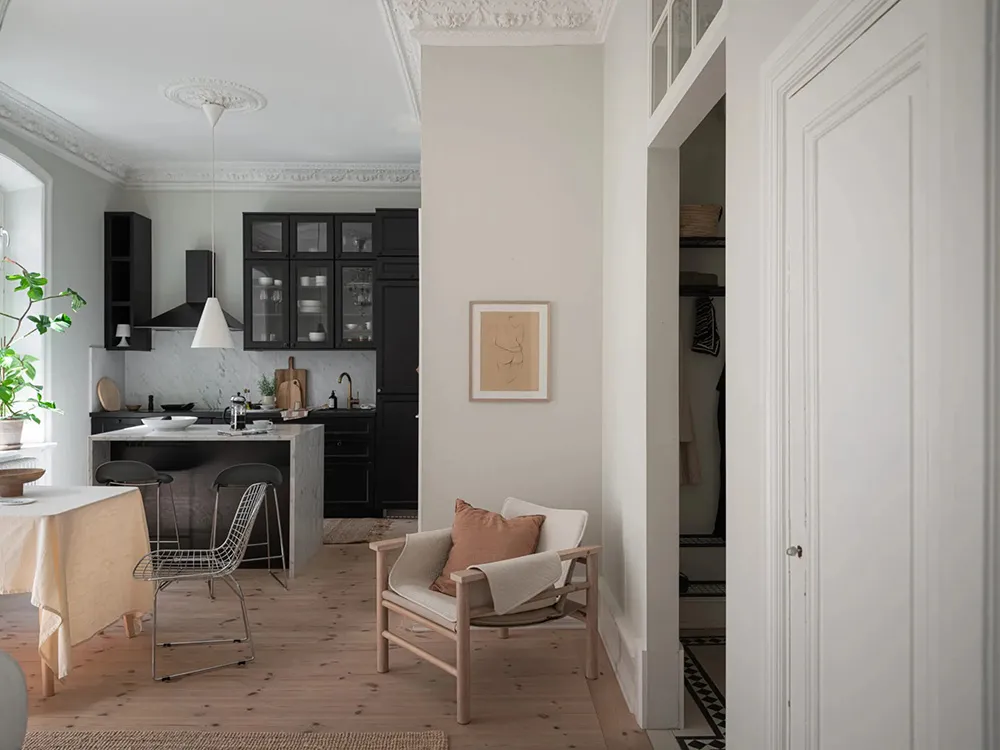 Petite appartement à Gothenburg avec des plafonds hauts et une vue sur le parc (58 m²) - Gallery image 19