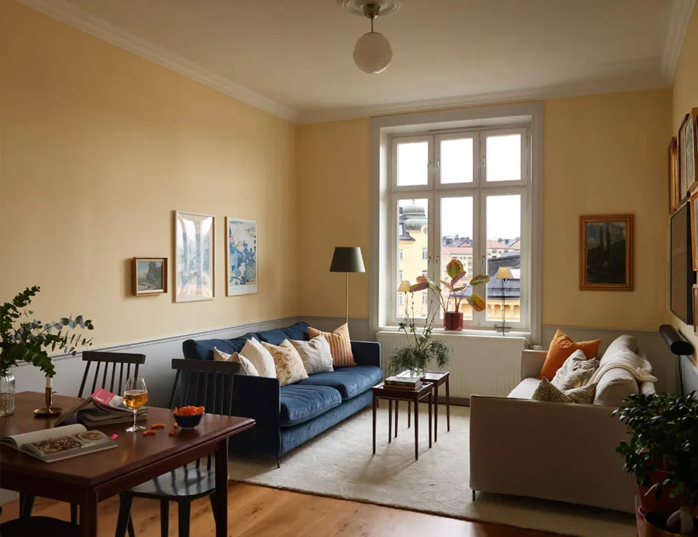 Urocza szwedzka kwatera z żółtą salą - Gallery image 2