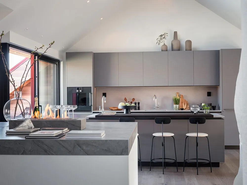 Heller Loft mit eleganter moderner Möbel in Stockholm - Gallery image 9