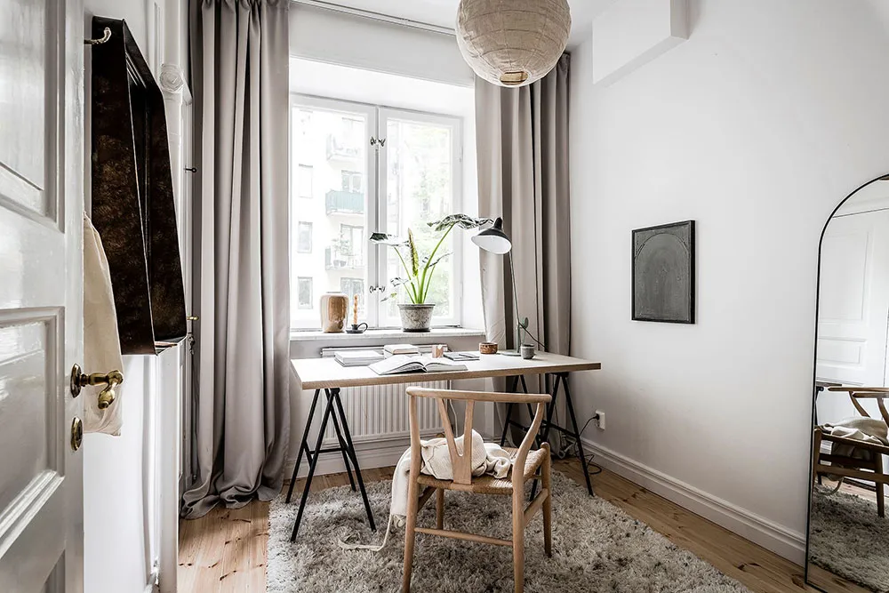Gris que nunca saldrá de moda: apartamento escandinavo en gama monocromática - Gallery image 19