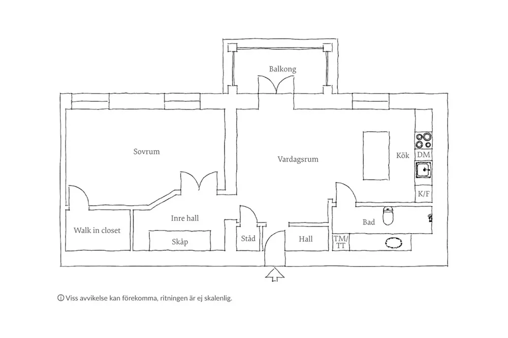 Petite appartement à Gothenburg avec des plafonds hauts et une vue sur le parc (58 m²) - Gallery image 29