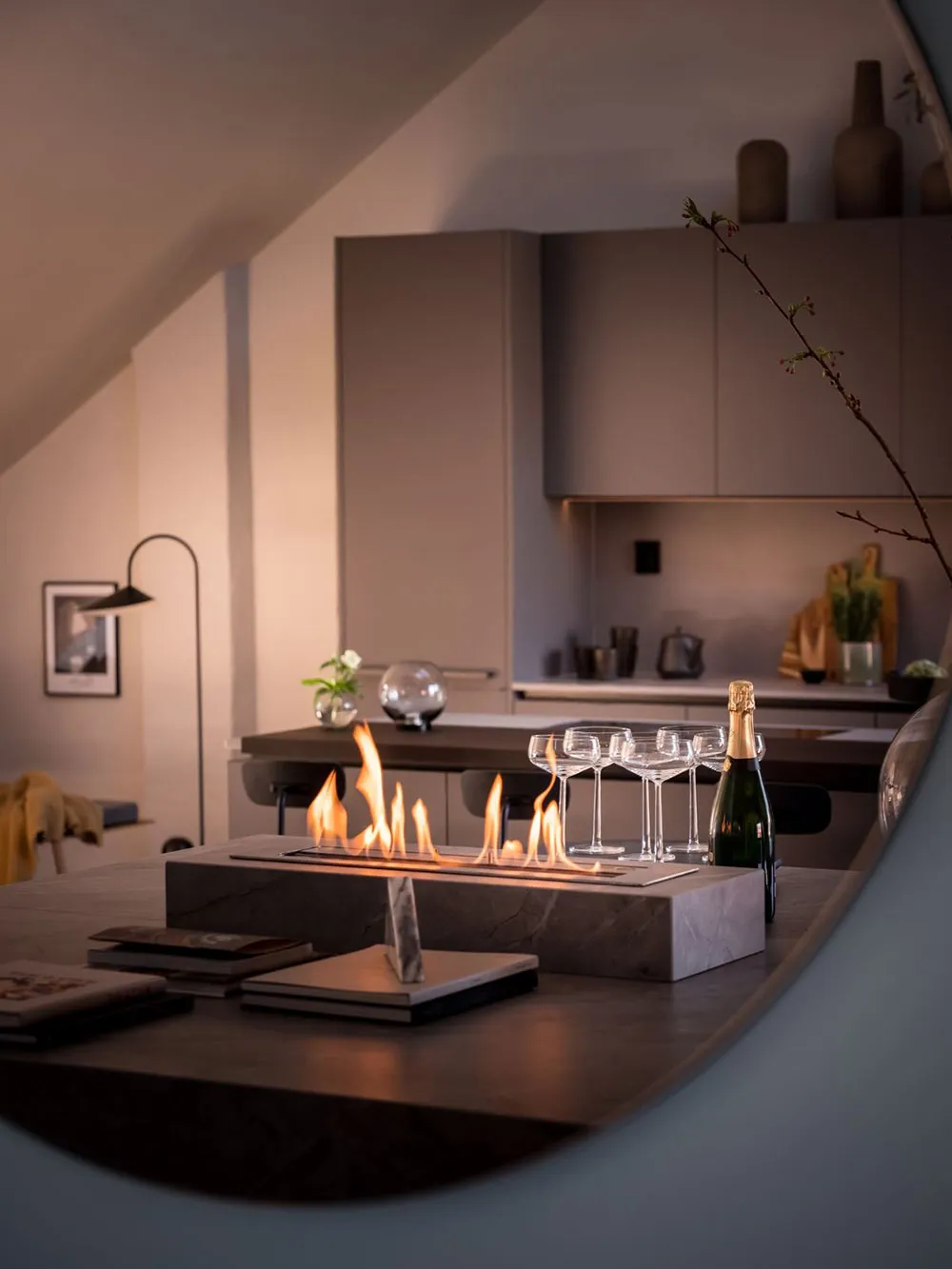 Heller Loft mit eleganter moderner Möbel in Stockholm - Gallery image 7