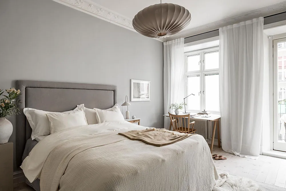 Intérieur Scandinave calme avec une atmosphère fraîche et agréable (60 m²) - Gallery image 11