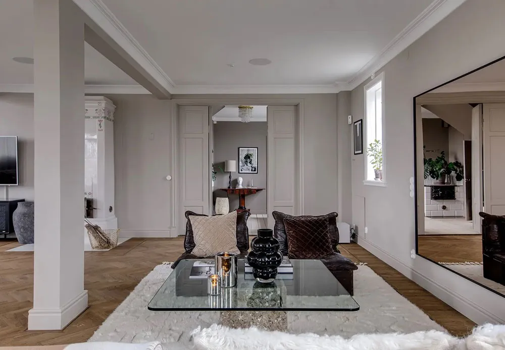 Zweiter Licht und elegantes Design: Überraschender Interior eines ländlichen Kottedgs in Schweden - Gallery image 10